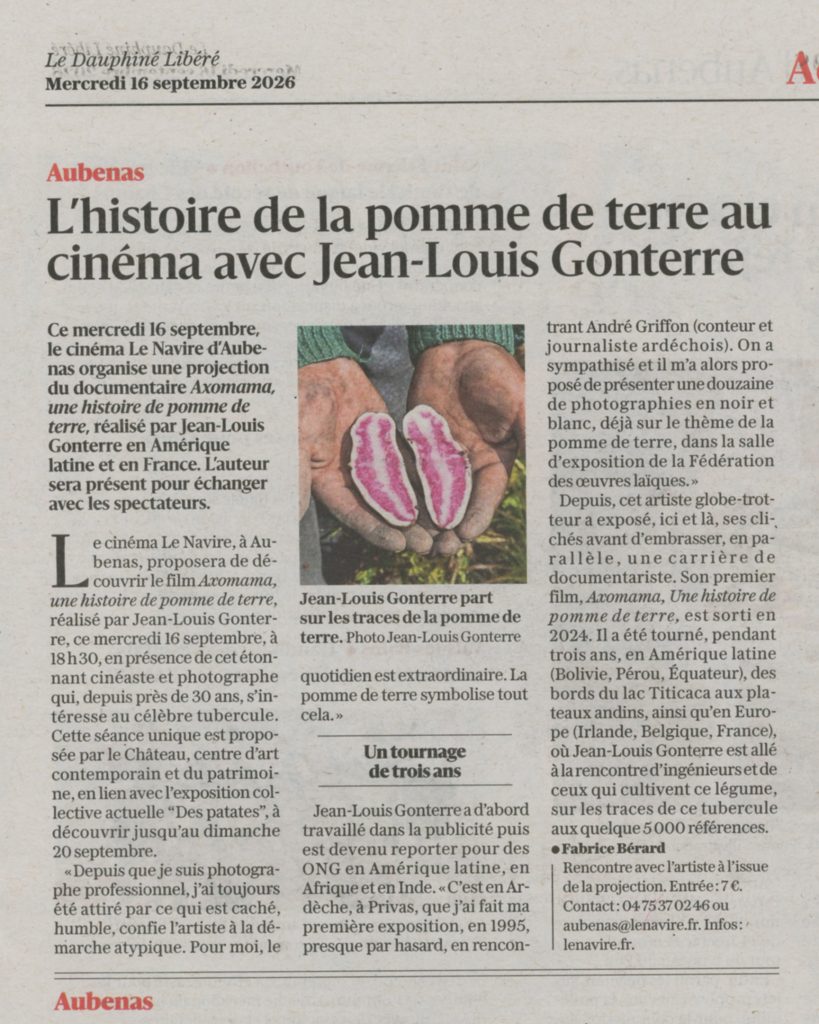 Articles de Presse Articles de Presse